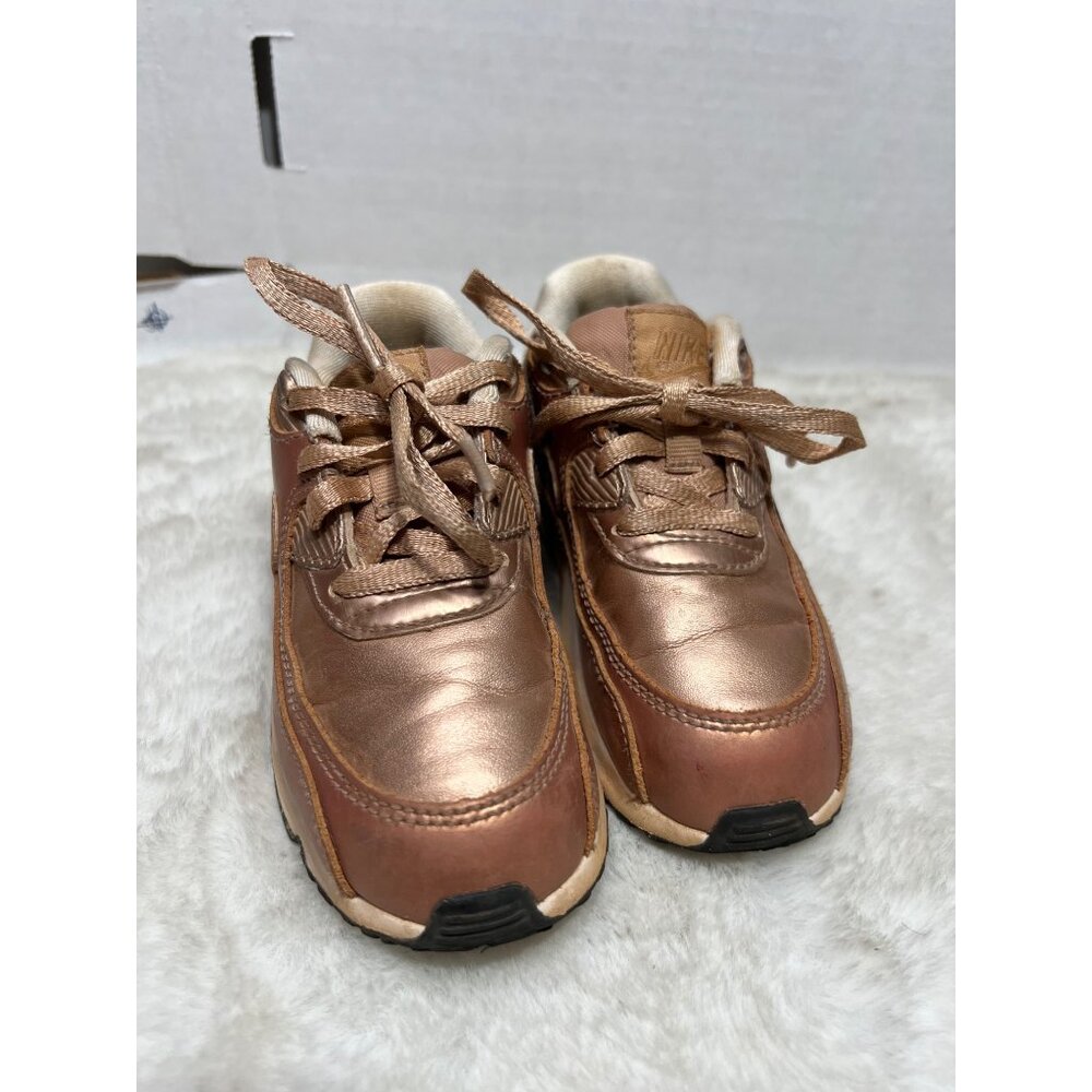 Nike Air Max rose gold pink Jordans kids toddler child size 9 C - Picture 3 of 7